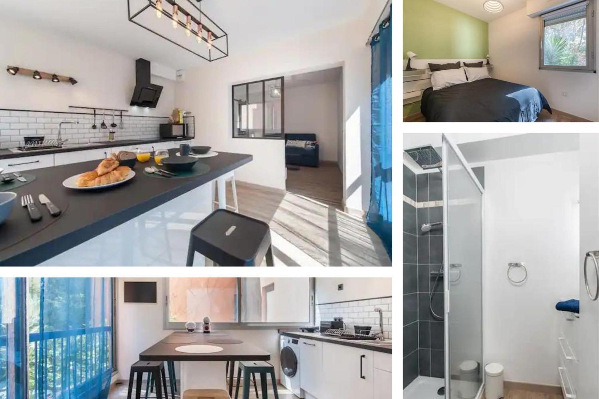 Apartament Cosy La Baie Des Anges - Plage La Ciotat - Classe 3 Etoiles Zewnętrze zdjęcie