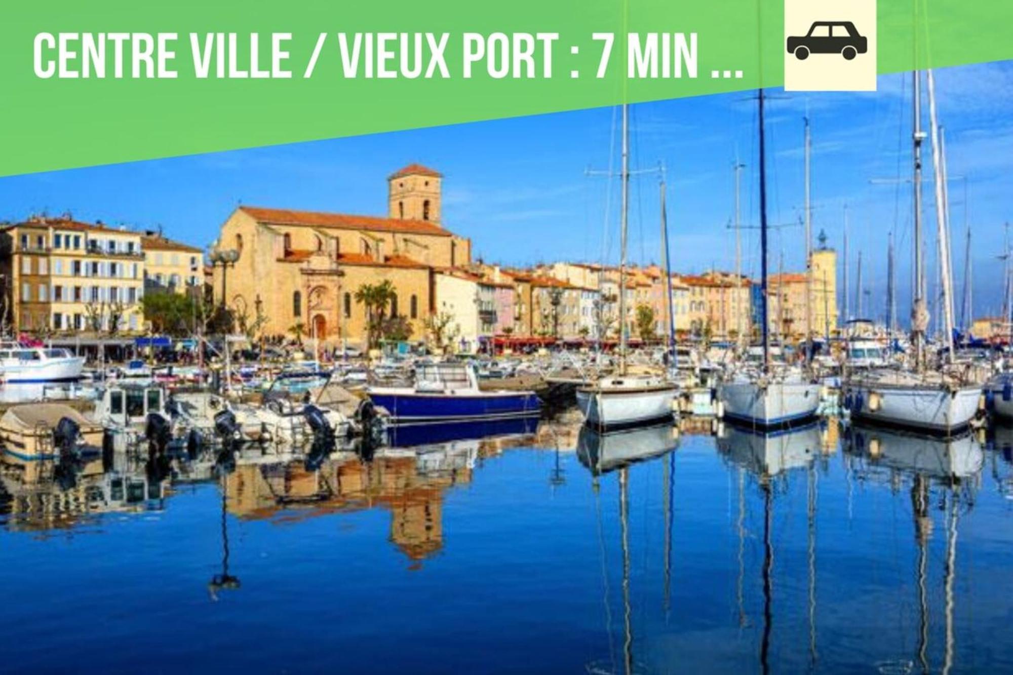 Apartament Cosy La Baie Des Anges - Plage La Ciotat - Classe 3 Etoiles Zewnętrze zdjęcie