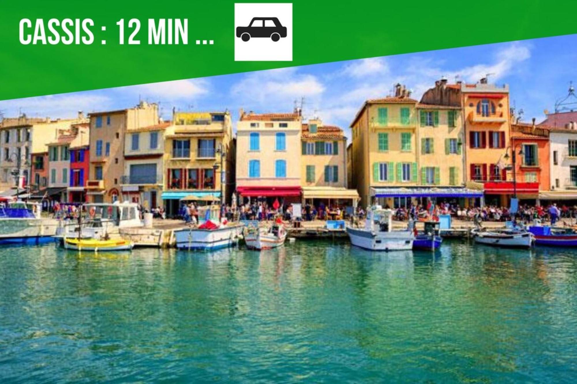 Apartament Cosy La Baie Des Anges - Plage La Ciotat - Classe 3 Etoiles Zewnętrze zdjęcie